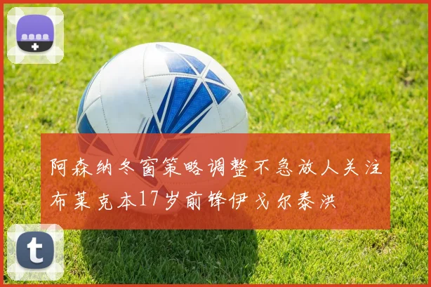 阿森纳冬窗策略调整不急放人关注布莱克本17岁前锋伊戈尔泰洪